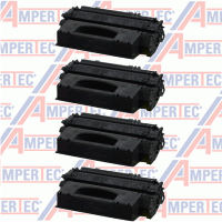 4 Ampertec Toner XL für HP Q5949X  49X  schwarz