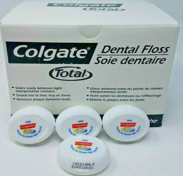 72 Colgate Total Mint Patient Sample Size Exp 2021 Dental Floss