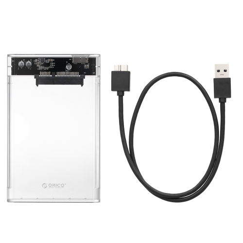 ORICO 2139U3-CR USB 3.0 Transparent External Hard Drive Enclosure