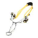 Durable Metal Hunting Slingshot with Rubber Band with 3 Balls