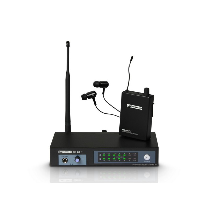 LD Systems MEIONE 2 - In-Ear Monitoring System drahtlos 864,100 MHz