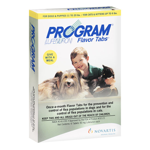 Program Tablets For Dogs 5.2 - 14.7 Lbs (Red) 6 Tablet