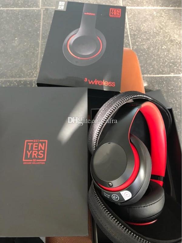 Newest EST 08 TEN YRS ST3 Wireless 3.0 Headphones Bluetooth headphones wireles earphones Decade Collection in stock with sealed retail box