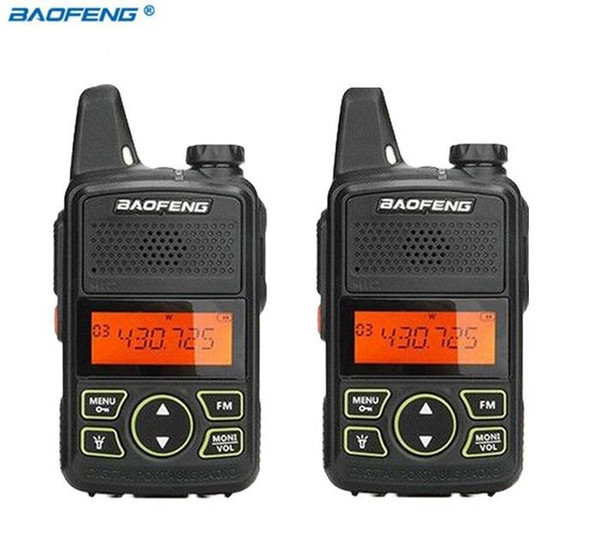 2pcs baofeng bf-1 ham radio MINI walkie talkie transceiver communicador two way radio baofeng T1 FM Handheld Transceiver