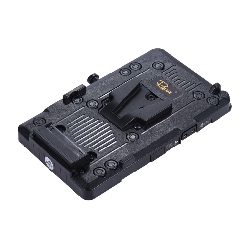 Rolux RL-IS2 V-mount V-lock Plate Battery Power Supply DIY pour Sony BMCC BMPCC Camcorder moniteur LED Video Light