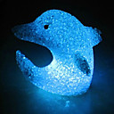 Dolphin EVA Crystal Color-changing Night Light