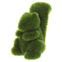 Grass Land Handmade Animal Squirrel with Artificial Turf
