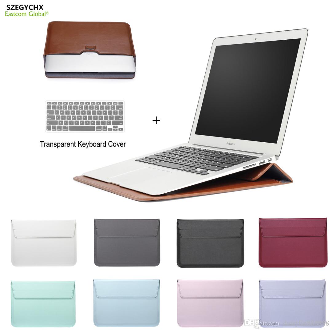 New Leather Mail sack Sleeve Bag Case For Macbook Air Pro Retina 11 12 13 15 Notebook Laptop Cover For Macbook 13.3 inch