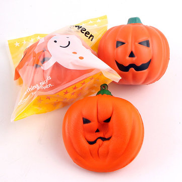 Squishy Pumpkin 7cm Slow Rising With Packaging Soft Collection Halloween Decor Gift Toy