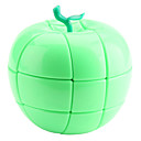 YJ 3x3 Apple Puzzle Cube (Green)