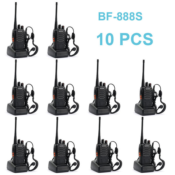 Stock in US UK Baofeng BF-888S Walkie Talkie Dropshipping 5W Handheld Two Way Radio bf 888s UHF 400-470MHz Portable CB Radio Communicator
