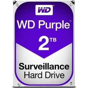 WD Purple Surveillance Hard Drive WD20PURZ - Festplatte - 2 TB - intern - 8.9 cm (3.5