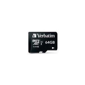 Verbatim microSDXC Class 10 64GB Speicherkarte (10MB/s) (44084)