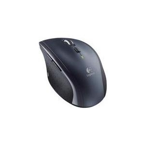 Logitech Marathon Mouse M705 - Maus - Laser - drahtlos - 2,4 GHz - kabelloser Empfänger (USB) - Schwarz/Grau (910-001950)