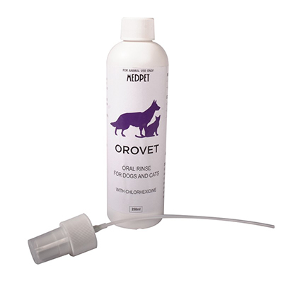 Orovet Oral Rinse For Dogs/Cats 250 Ml