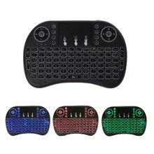 3 Color Backlit 2.4GHz Wireless i8 Keyboard Touchpad Fly Air Mouse For PC TV PS3 U50D for PS4