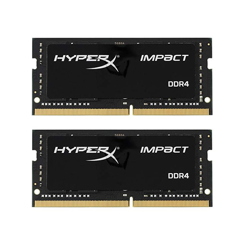 HyperX IMPACT 32GB (2x16GB) 2400MHz DDR4 Non-ECC 260-Pin CL14 SODIMM PC Memory Module