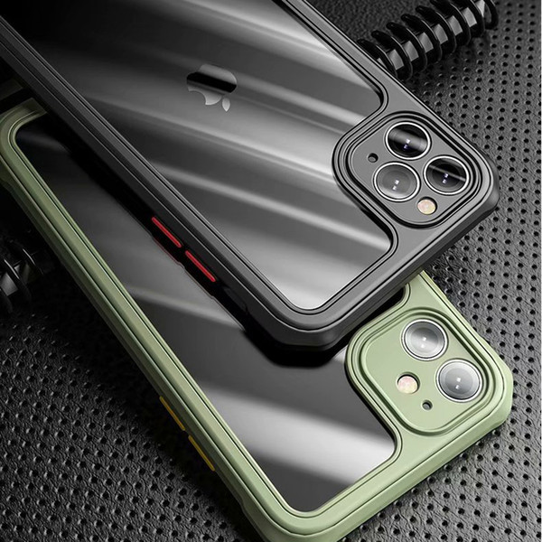 Armor Phone SE 2nd 2020 Case For iPhone 11 Pro Max 6 7 8 Plus XS XR Shockproof Hybrid TPU PC Back Cover