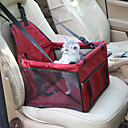 Gato Cachorro Cobertura de Cadeira Automotiva Animais de Estimação Transportadores Prova-de-Água Portátil Respirável Sólido Vermelho Azul Rosa claro