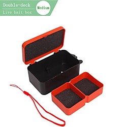 Sceau de Pêche Boîte à leurres Portable 2 Plateaux ABS  PC 6 cm10 cm miniinthebox
