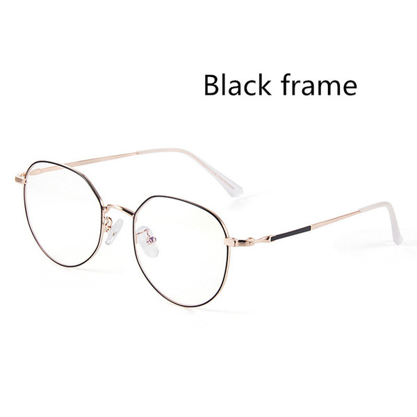 Glasses frame 2019 New Simple fashion Poly polygon style Glasses frame Unisex Student Retro trend frame