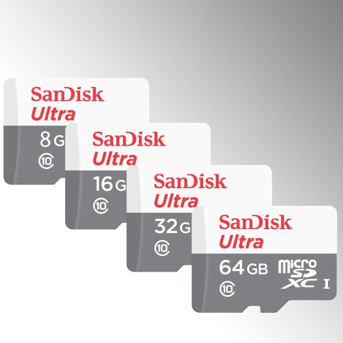 Echte Original SanDisk Ultra 8GB UHS-ich TF Flash Speicherkarte 48MB/s Klasse 10 MicroSDHC