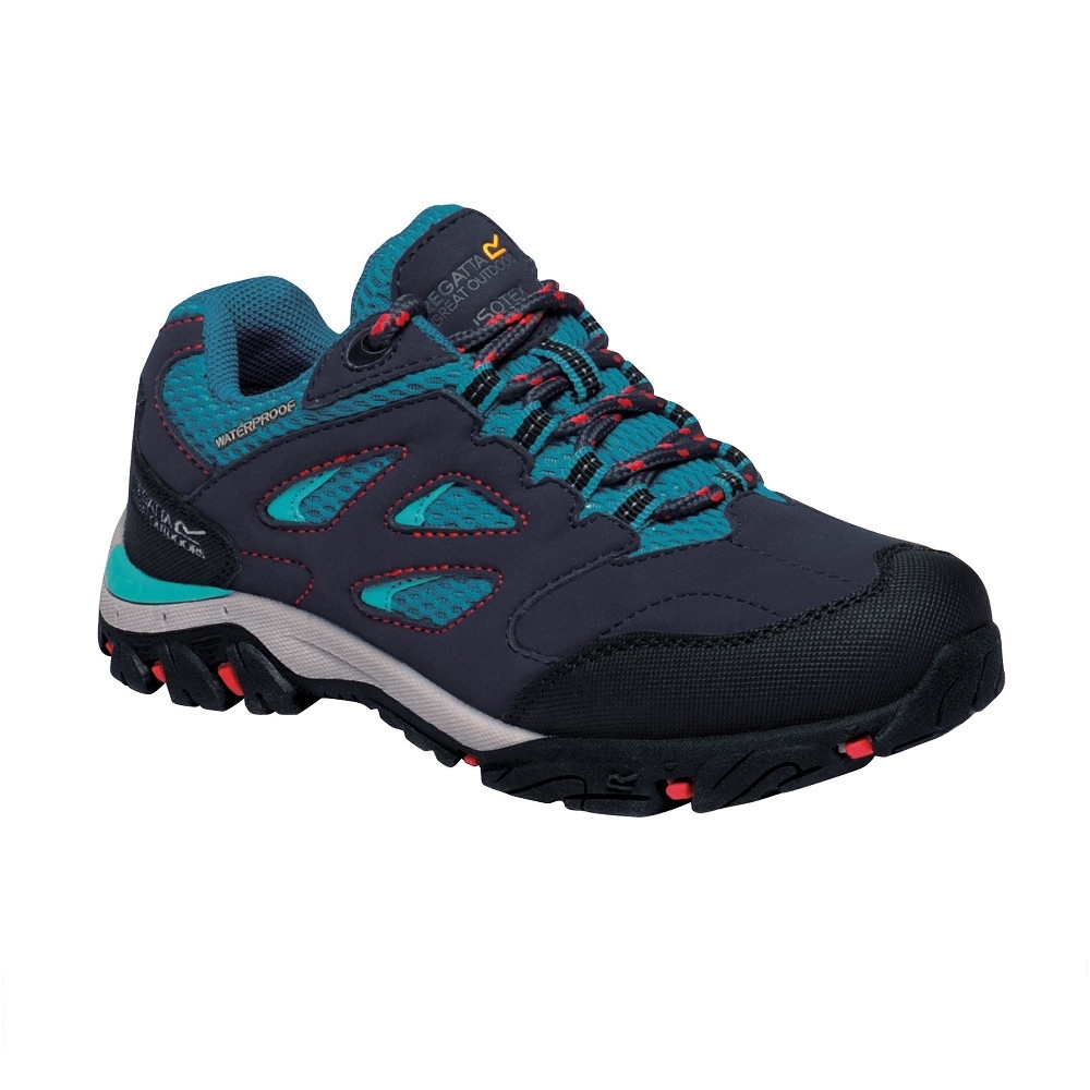 Regatta Boys & Girls Holcombe Low Isotex Waterproof Walking Shoes UK Size 11 (EU 30)