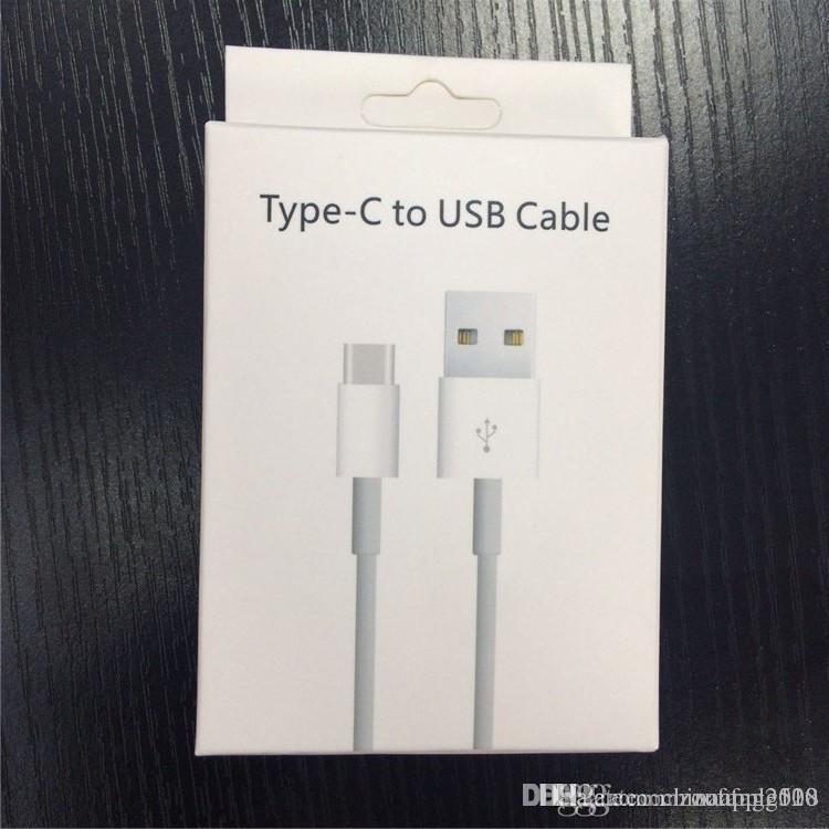 Fast Charging 1M 3FT 2M 6ft Type C Cable Data Sync Cord for Samsung Note 8 S8 plus HTC LG