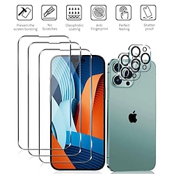 32 Pack Phone Screen Protector  Camera Lens Protector For Apple iPhone 14 Pro Max Plus 13 12 11 Mini X XR XS 8 7 Tempered Glass 9H Hardness Anti-Fingerprint High Definition Scratch Proof Phone Lightinthebox