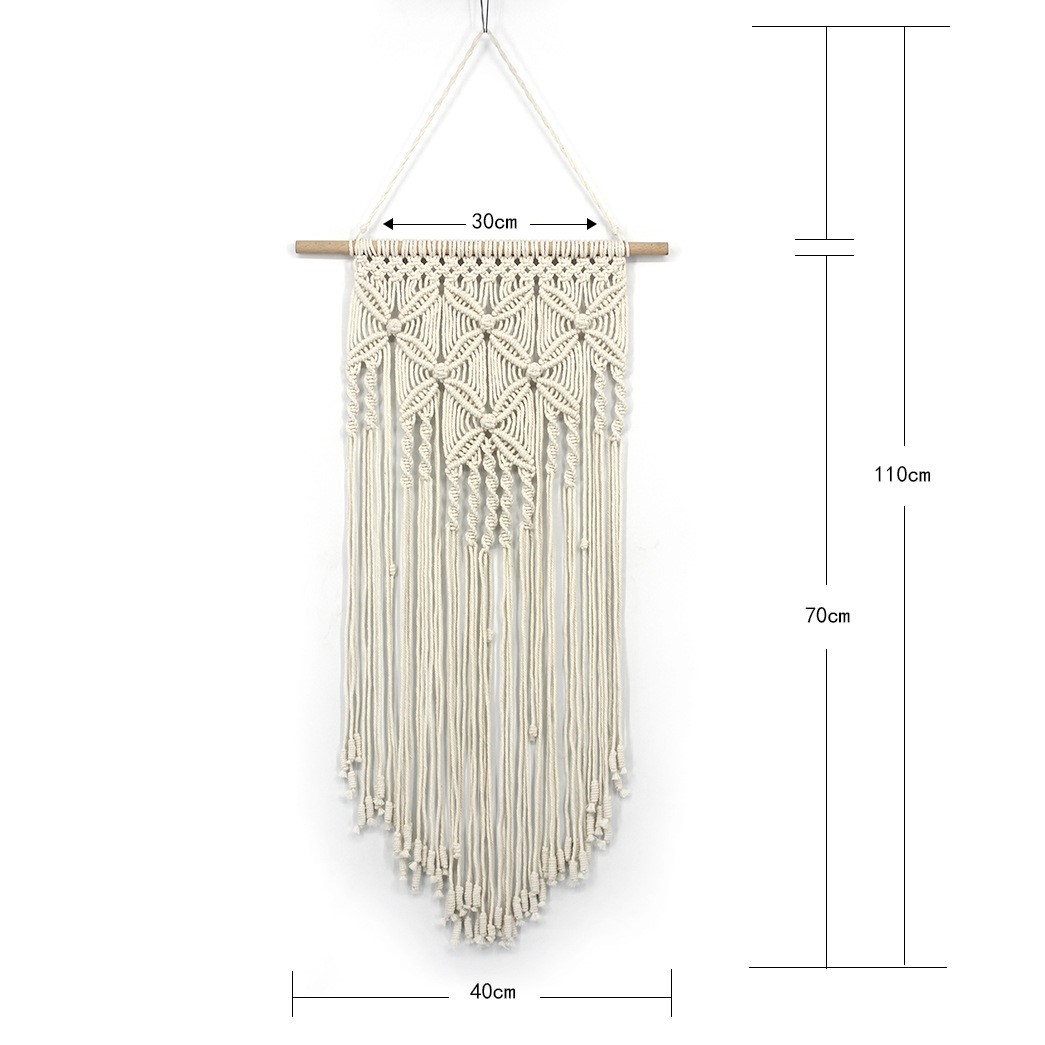Bohemian Macrame Tapestry  Wall Hanging Tassel Craft Home Decorations