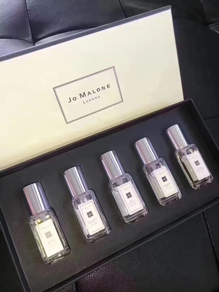 new perfume set jo malone london 5 smell type cologne fragrance 9ml*5
