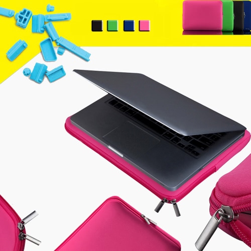 Zipper Housse pour sac doux pour ordinateur portable MacBook Air Ultrabook 11 pouces 11 
