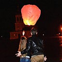 KongMing Candle Powered Flying Sky Lantern (2 Pack/Assorted Color)