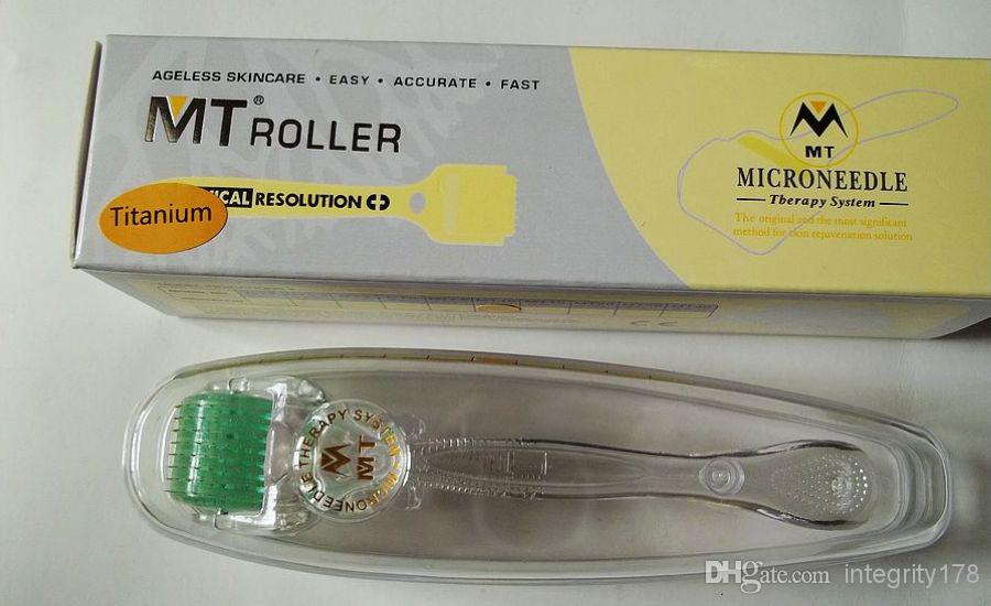 MT 192 Titainium alloy micro needle derma roller 10 different size , dermaroller skin beauty tool free shipping