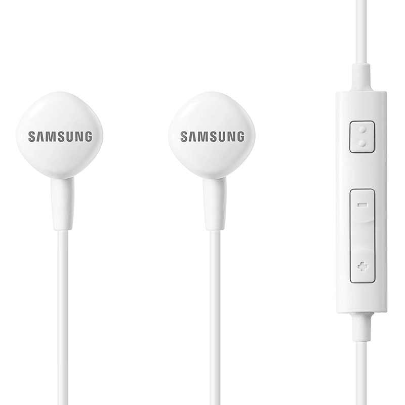 Samsung EO-HS1303 Ergonomic In Ear Headhones with Remote and Mic - White