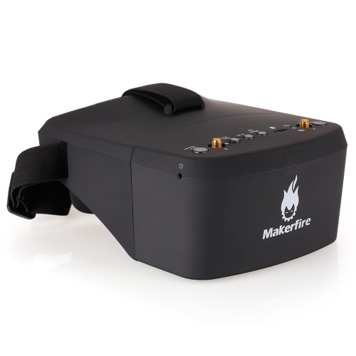 Makerfire EV800D 5.8G 40CH Receptor Doble Doble Antena FPV Gafas