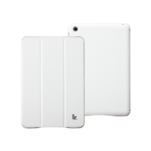 Similicuir magnétique Smart couvrir protecteur cas Stand pour iPad mini réveil Sleep ultraminces blanc