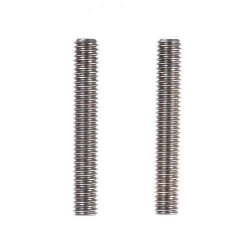 2pcs MK8 M6 * 40mm Stainless Steel Nozzle Extruder Throat Teflon Tubes Pipes for 1.75mm Filament 3D Printer Parts
