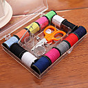 14 Colors Cotton Thread Assortment with Sewing Accessories (Random Package Colors)