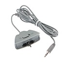Dual Headset Headphone Microphone Converter Cable for Xbox 360