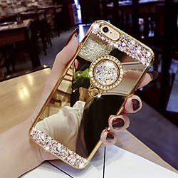 Case For Samsung Galaxy S9 / S9 Plus / S8 Plus Rhinestone / with Stand Back Cover Glitter Shine Hard Acrylic Lightinthebox