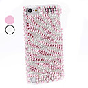 Rhinestones Design Stripe Pattern Hard Case with Pearl for iTouch 5 (Assorted Colors)