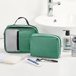 sac de lavage sac de rangement pour hommes voyage d'affaires pour hommes séparation sèche et humide sac de bain portable sac de voyage miniinthebox