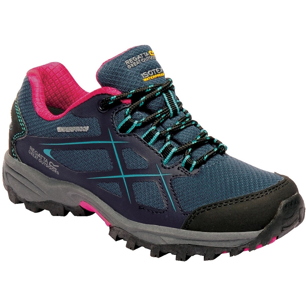 Regatta Boys & Girls Kota Low Isotex Waterproof Fabric Walking Shoes UK Size 3 (EU 36)