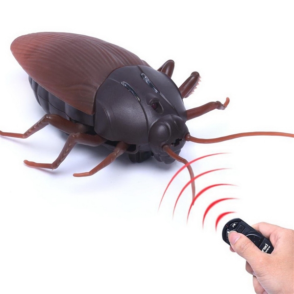 Infrarot-Fernbedienung Mock-F?lschungs-Schabe RC Spielzeug Prank Insekten Witz Scary Trick Bugs f¨¹r Party