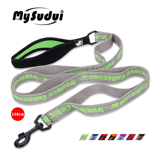 truelove pet lead leash for dogs cats with multi handles durable reflective pet dog leash nylon for dogs smycz dla psa