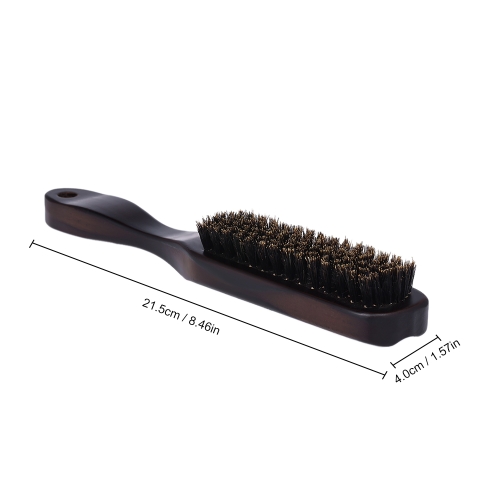 Male's Facial Beard Brush Wooden Mustache Comb Men Shaving Brush Multifunctional Facial Hair Brush