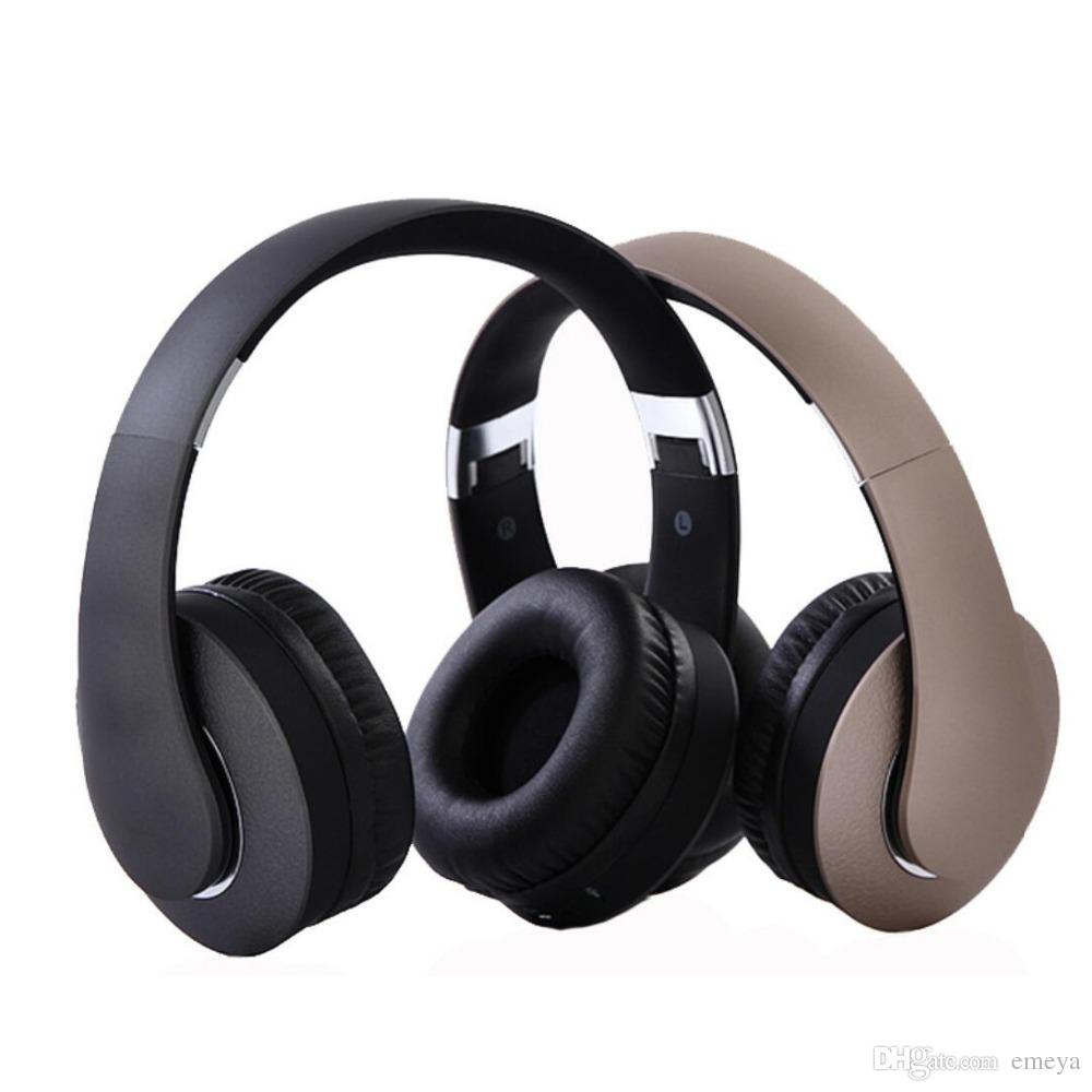 Hot sell KD-B04 Bluetooth Headphones Portable Stereo Wireless Headset with Mic Over-Ear Noise Isolation Earphones Support TF Card for Phone