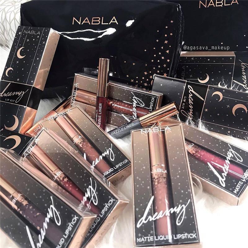 NABLA Lip Gloss Lipstick Starry Sky Matte 10 Colors Star Makeup Long-lasting Waterproof Free Shipping Wholesale