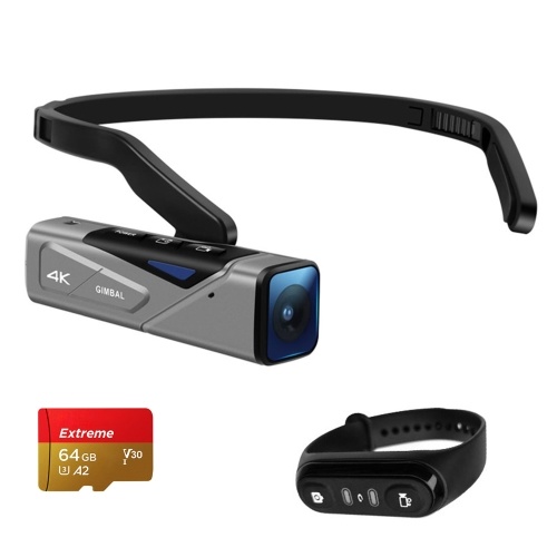 Caméra vidéo 4K 60fps portable ORDRO EP7 avec télécommande + carte mémoire 64G